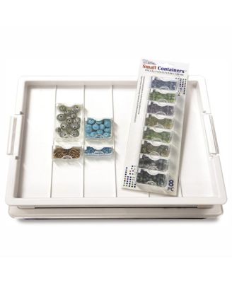Elizabeth Ward Bead Storage Solutions Assorted Craft Supplies Organizer Tray