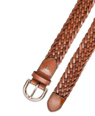 Women's Fully Adjustable Braided Leather Belt