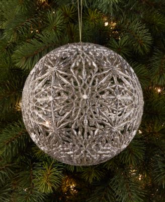 Gilded Glamour Glitter Ball Ornament, Macy's Exclusive 