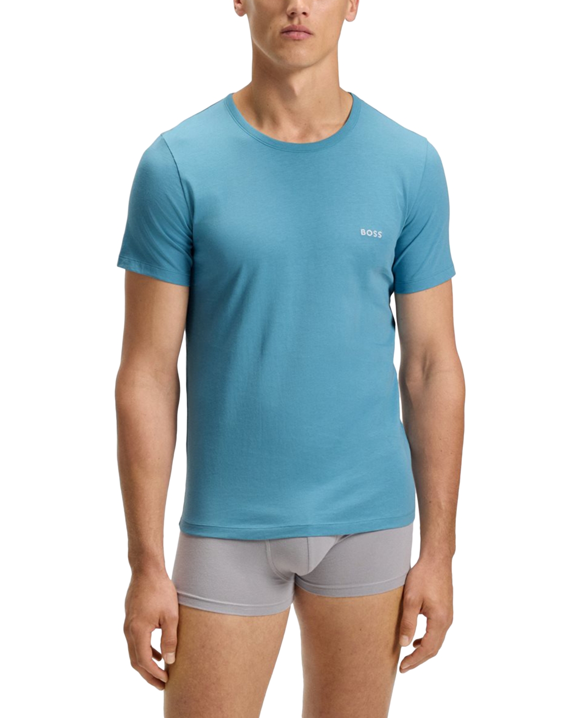 Hugo Boss Boss By  Men's Classic 3-pk. Solid Crewneck T-shirts In Multi