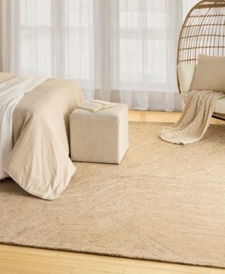 Pure Angles ANG01 7'7"x9'7" Area Rug