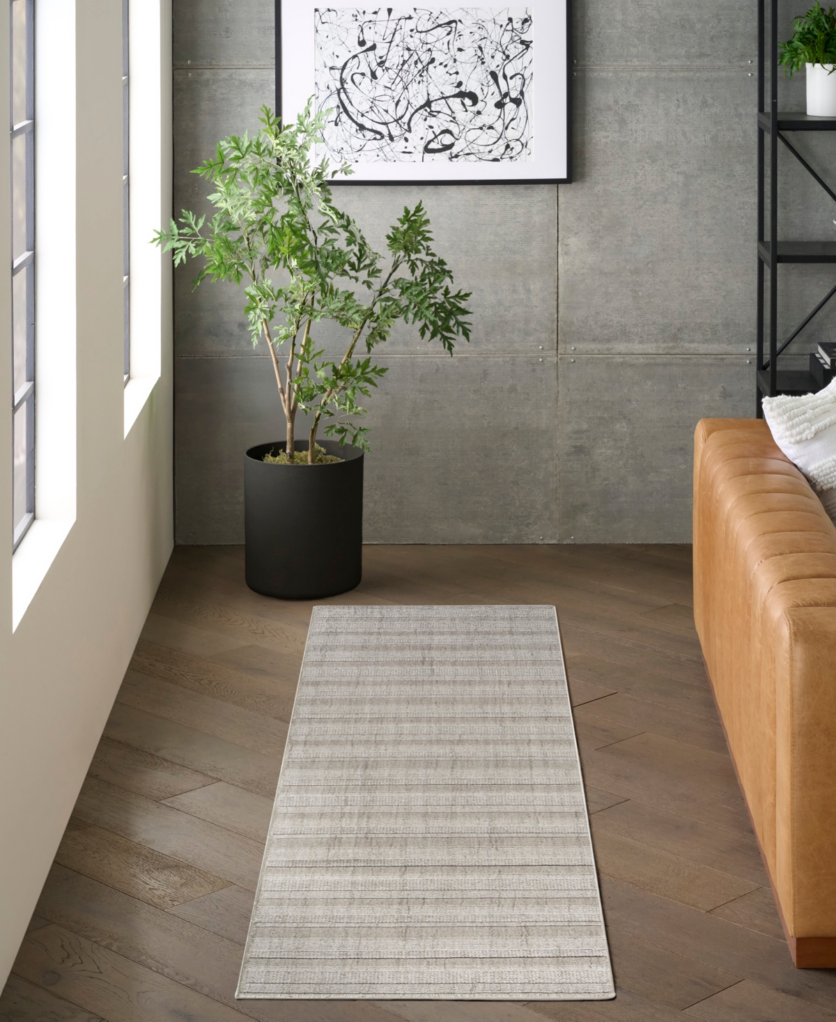 Dkny Pure Multi Weave MTW01 2'2"x10' Runner Area Rug