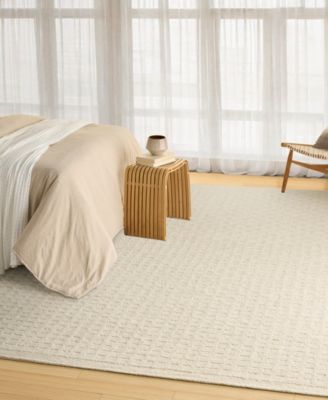 Pure Grids PGR01 7'7"x9'7" Area Rug