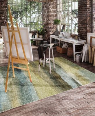 Boca Washable BO4 3'x5' Area Rug