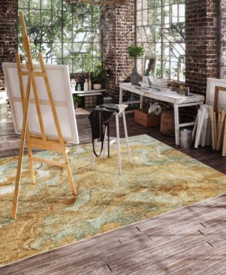 Boca Washable BO14 10'x14' Area Rug