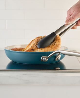 Hard-Anodized Ceramic Induction 12.5" Skillet with Lid