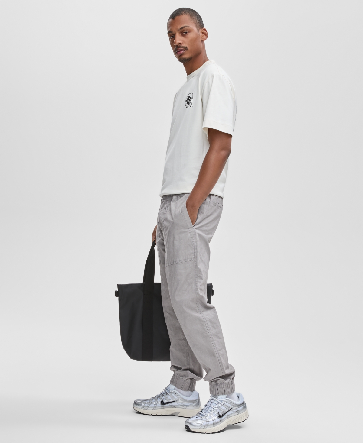 Mode Of One Men's Jogger Pants, Macy's Exclusive In Gray