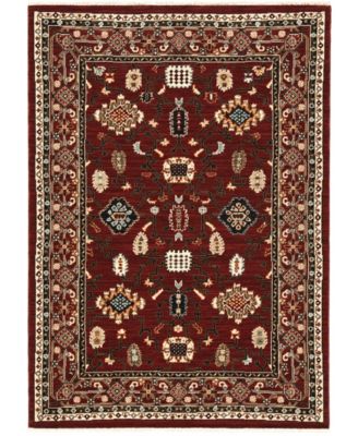 Oriental Weavers Lilihan 043s6 Rug Collection In Red