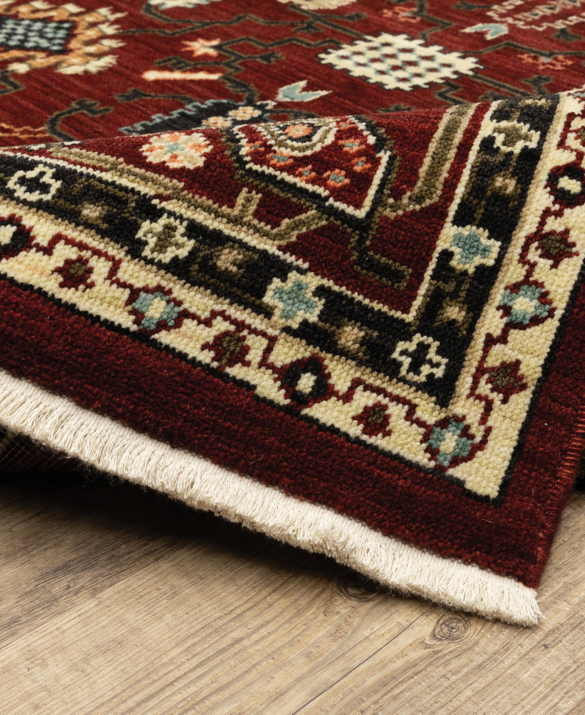 Oriental Weavers Lilihan 043s6 2'6"x12' Runner Area Rug In Brown