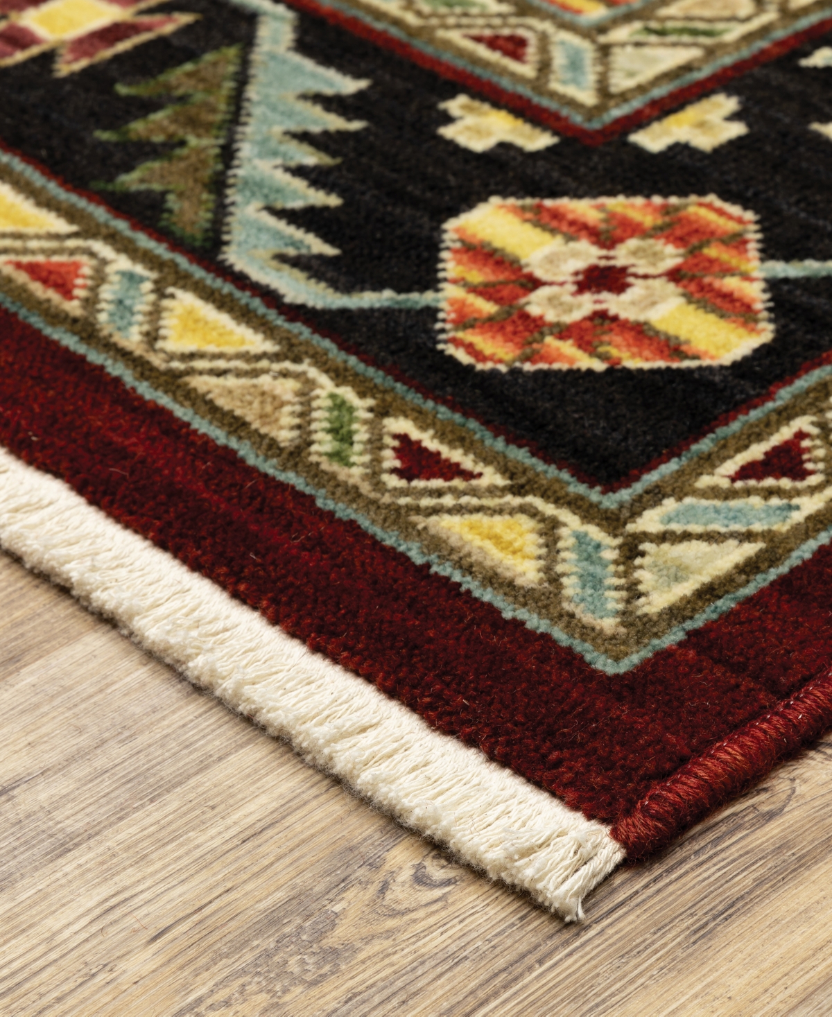 Oriental Weavers Lilihan 092r6 2'6"x12' Runner Area Rug In Red