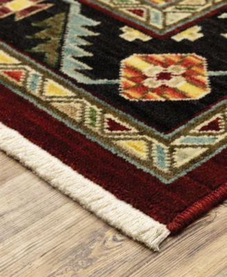 Oriental Weavers Lilihan 092r6 Rug Collection In Red