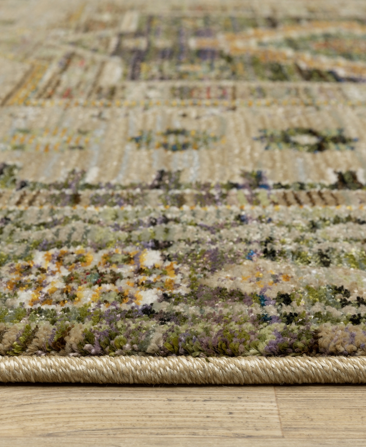 Oriental Weavers Andorra 2442D 2'6"x12' Runner Area Rug