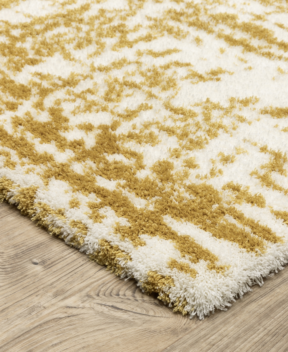 Oriental Weavers Galileo Gal10 6'7"x9'6" Area Rug In Gold