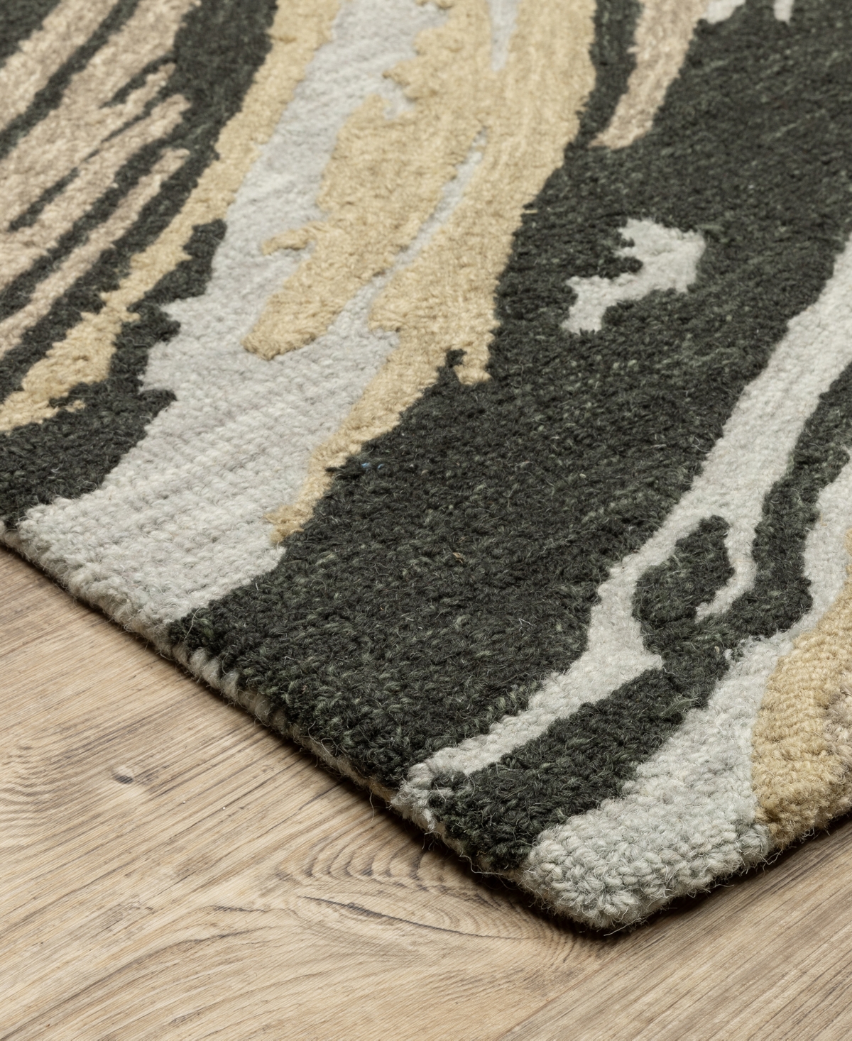 Oriental Weavers Kipton Kip05 5'x8' Area Rug In Gray