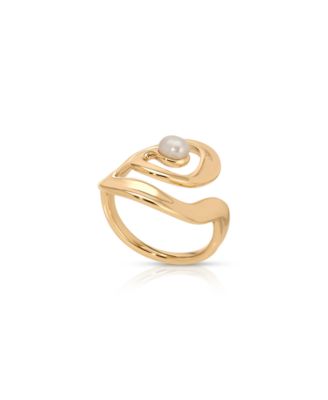 Aura Swirl Statement Ring
