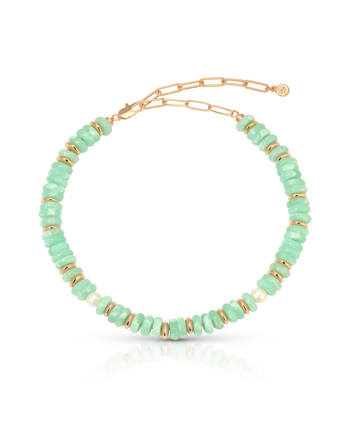 Ettika Saint Tropez Choker Necklace In Green