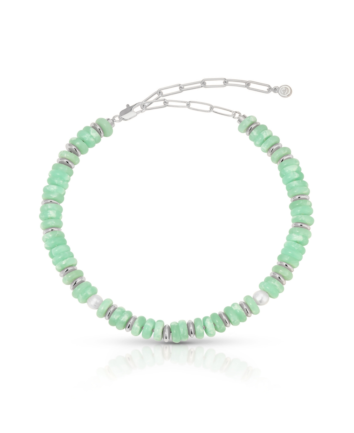 Ettika Saint Tropez Choker Necklace In Green