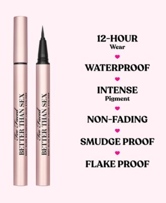 Better Than Sex Easy Glide Waterproof Liquid Eyeliner