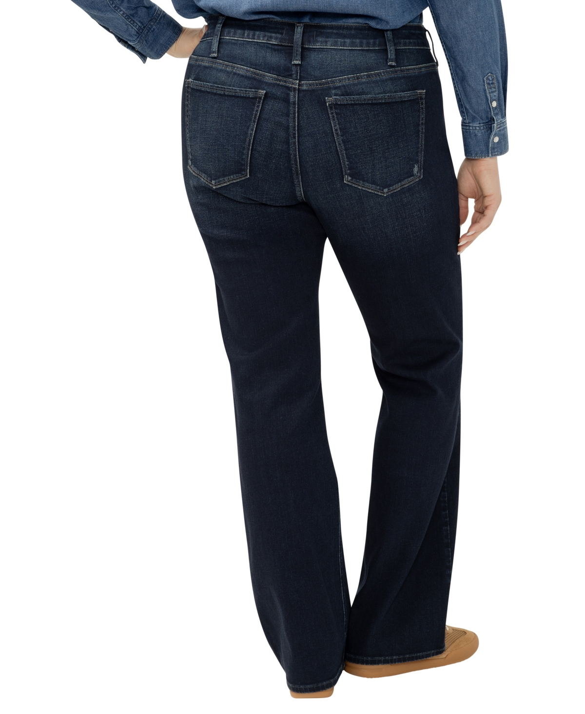 Silver Jeans Co. Plus Size Suki Mid Rise Curvy Fit Bootcut Jeans In Blue