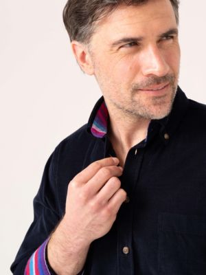 Men's Regular Fit Corduroy Shirt