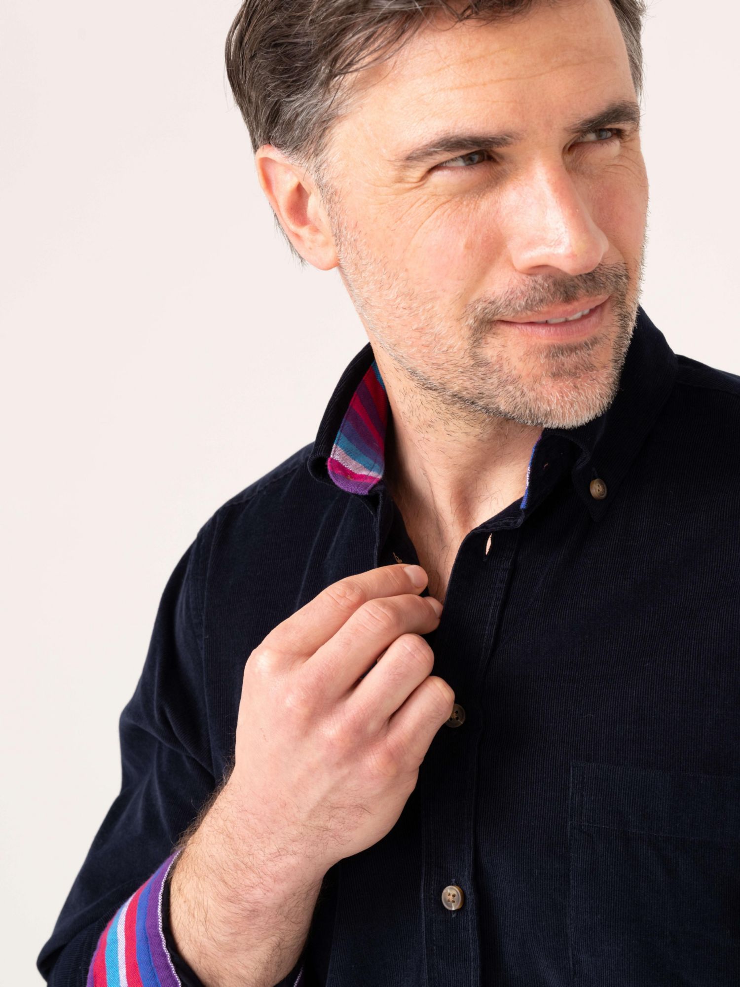 Men's Corduroy Long Sleeve Shirt