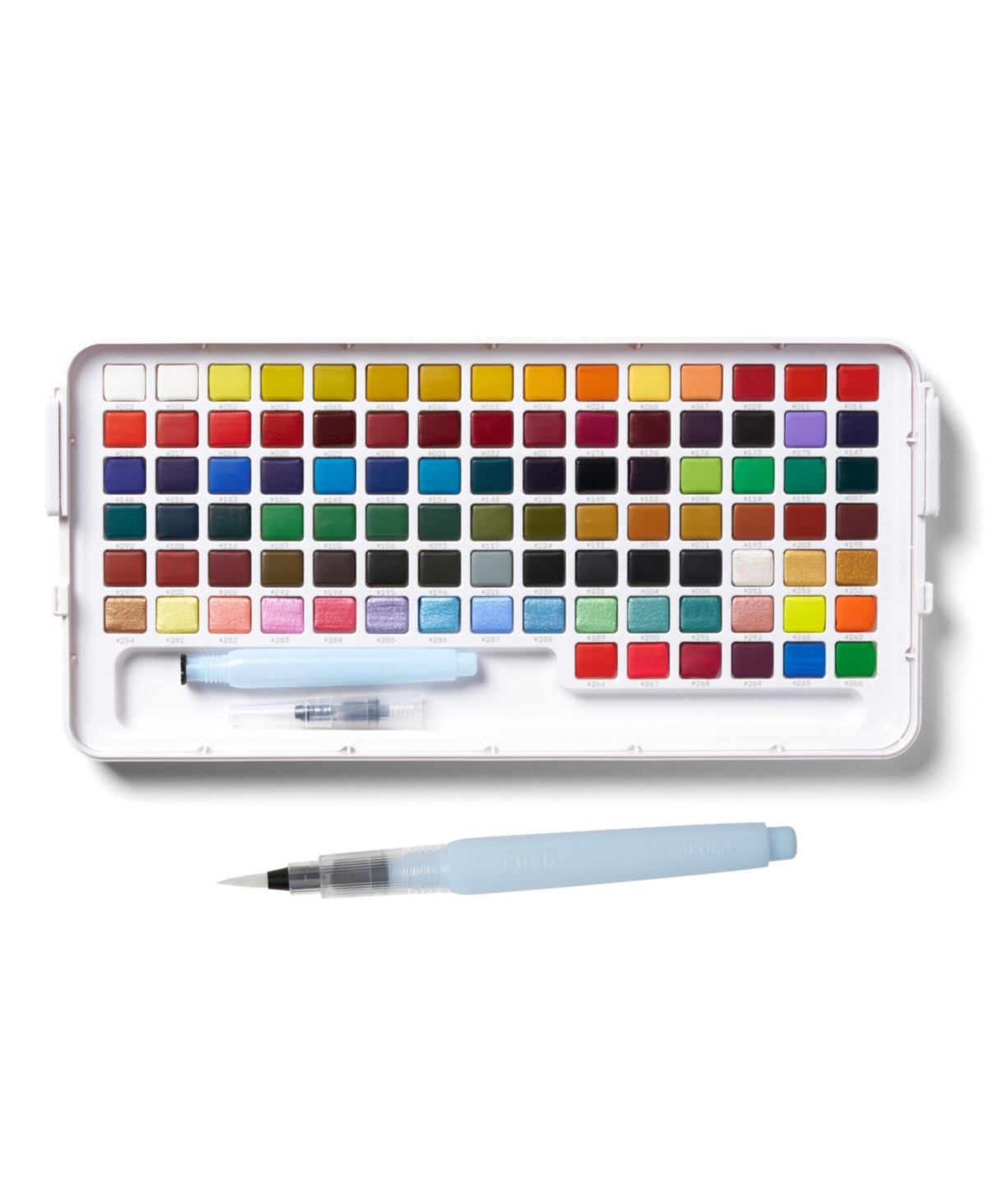 Koi Water Studio Watercolors, 3 Piece Set, 96 Colors