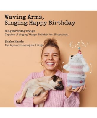 Birthday Cake Dog Toy, Dancing with Echo Function Feature, Singing Birthday Songs, Interactive Dog Toy, Birthday Gift for Dogs.