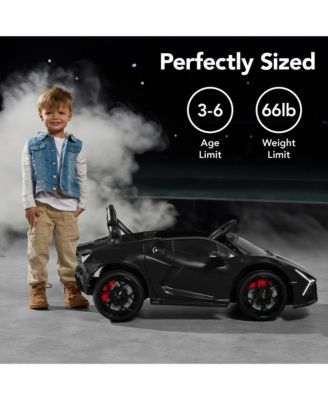 Kids 12V Ride-On Car Officially Licensed Lamborghini Revuelto w/ Remote, LED Lights