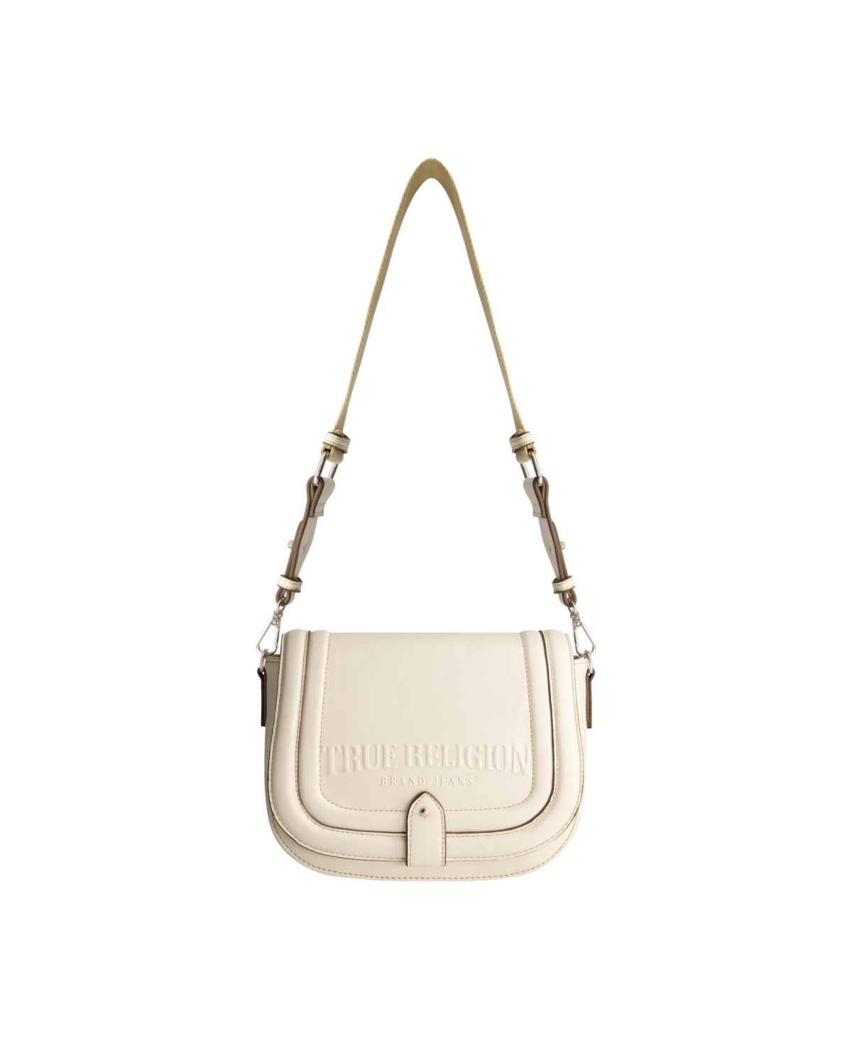 Bombe Logo Saddle Bag - Cream