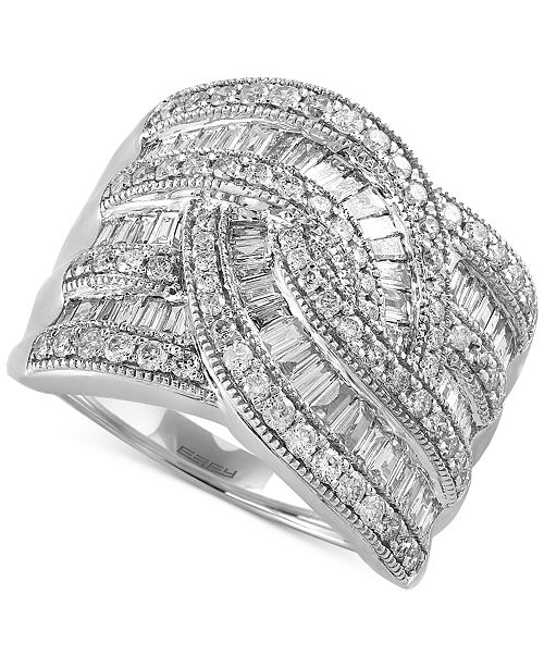EFFY Collection Classique by EFFY® Diamond Wide-Style Ring (1-1/2 ct. t ...