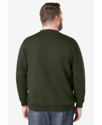 Big & Tall Fleece Crewneck Sweatshirt