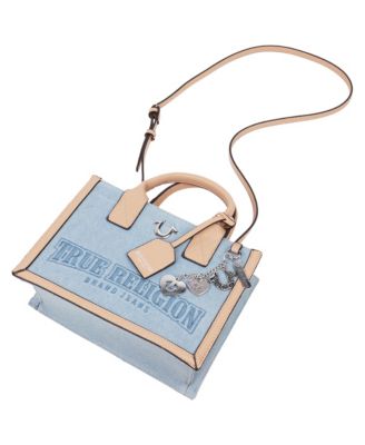 Bombe Logo Denim Tote