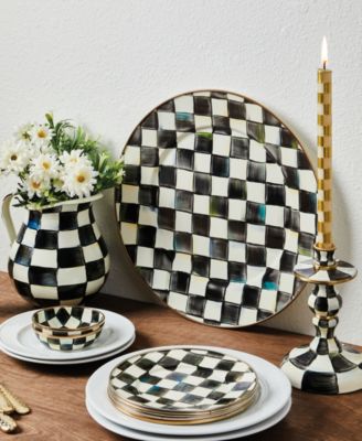 Courtly Check Serving Platter