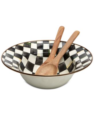 Courtly Check 3-Pc. Salad Serving Set