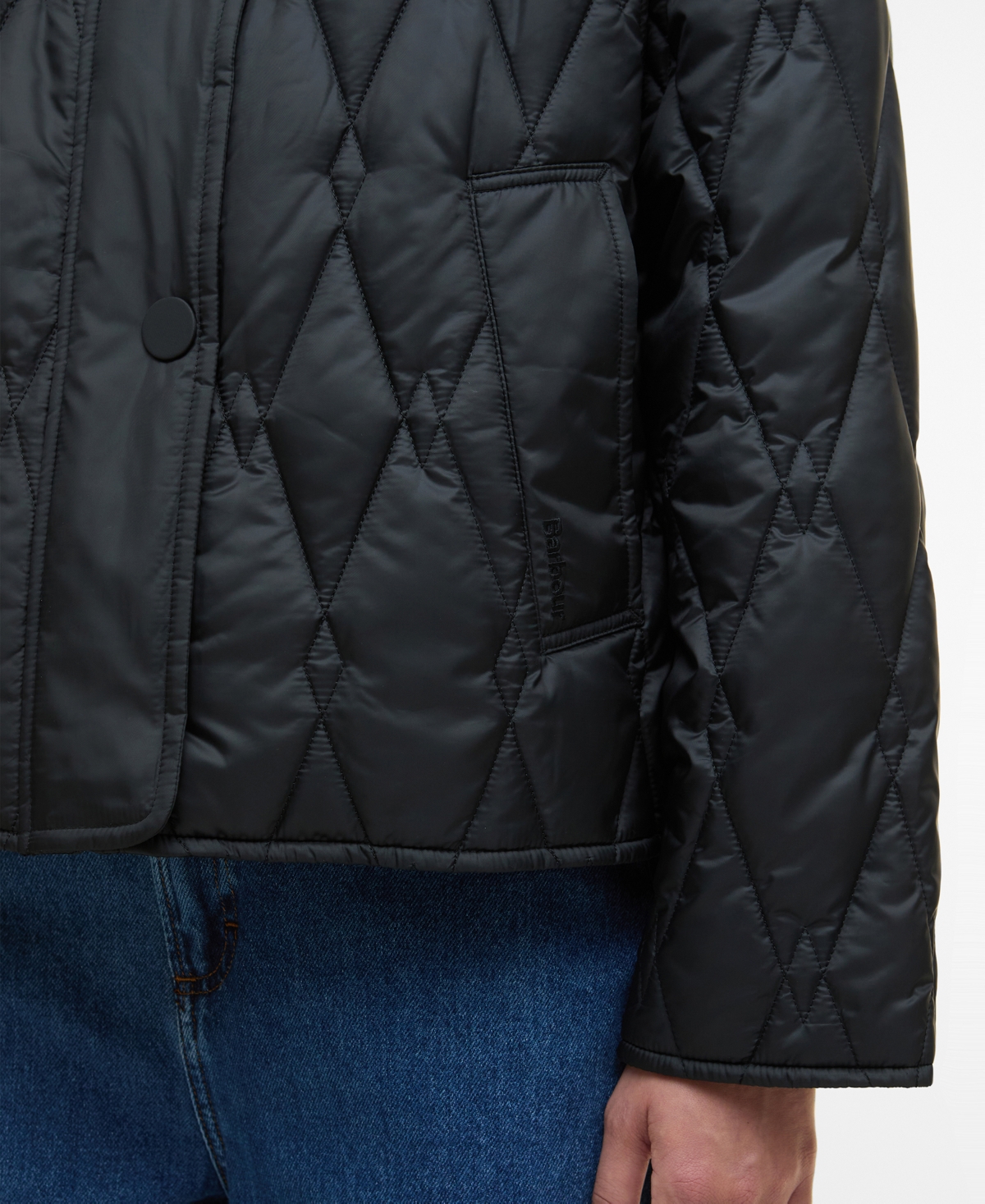 Barbour Women's Bernadette Collared Quilted Jacket