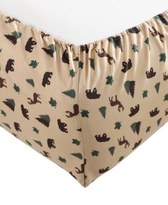 Lodge 100-Thread Count Microfiber 4-Pc. Sheet Set, Full