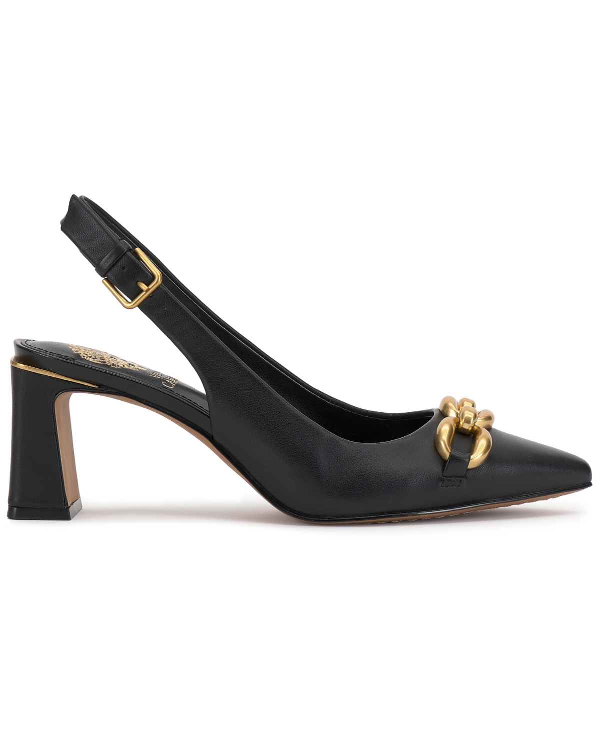 Vince Camuto Women's Hamden-o Chain Slingback Pumps