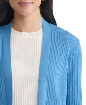 Women's Sutton Ribbed Long-Sleeve Cardigan Sweater
