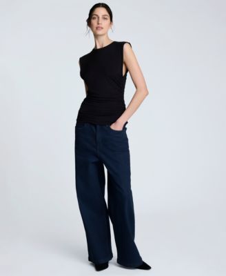 Women's Side-Ruched Tank Top