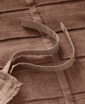 Textured Check 3-Pc. Duvet Set, King, Exclusively for Macy's