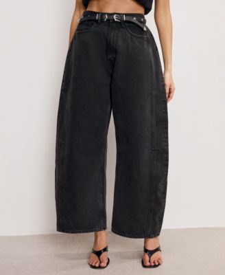 Good American - Women's Good Extreme Barrel-Leg Jeans
