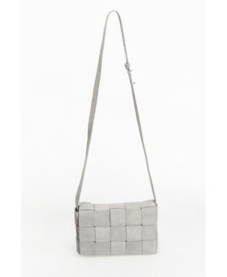 Women's Hoxton Woven Suede Handbag