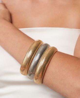 Flex Snake Chain Stretch Bracelet Set