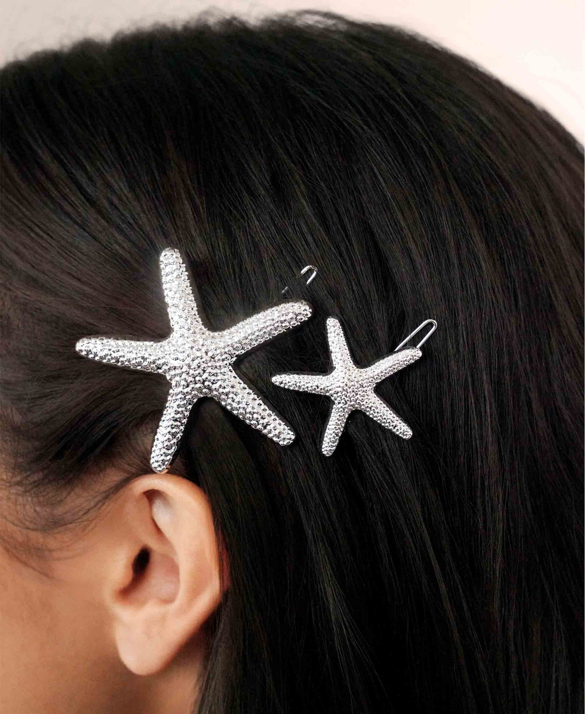 Ettika Beachcomber Set Of 2 Barrettes In Metallic