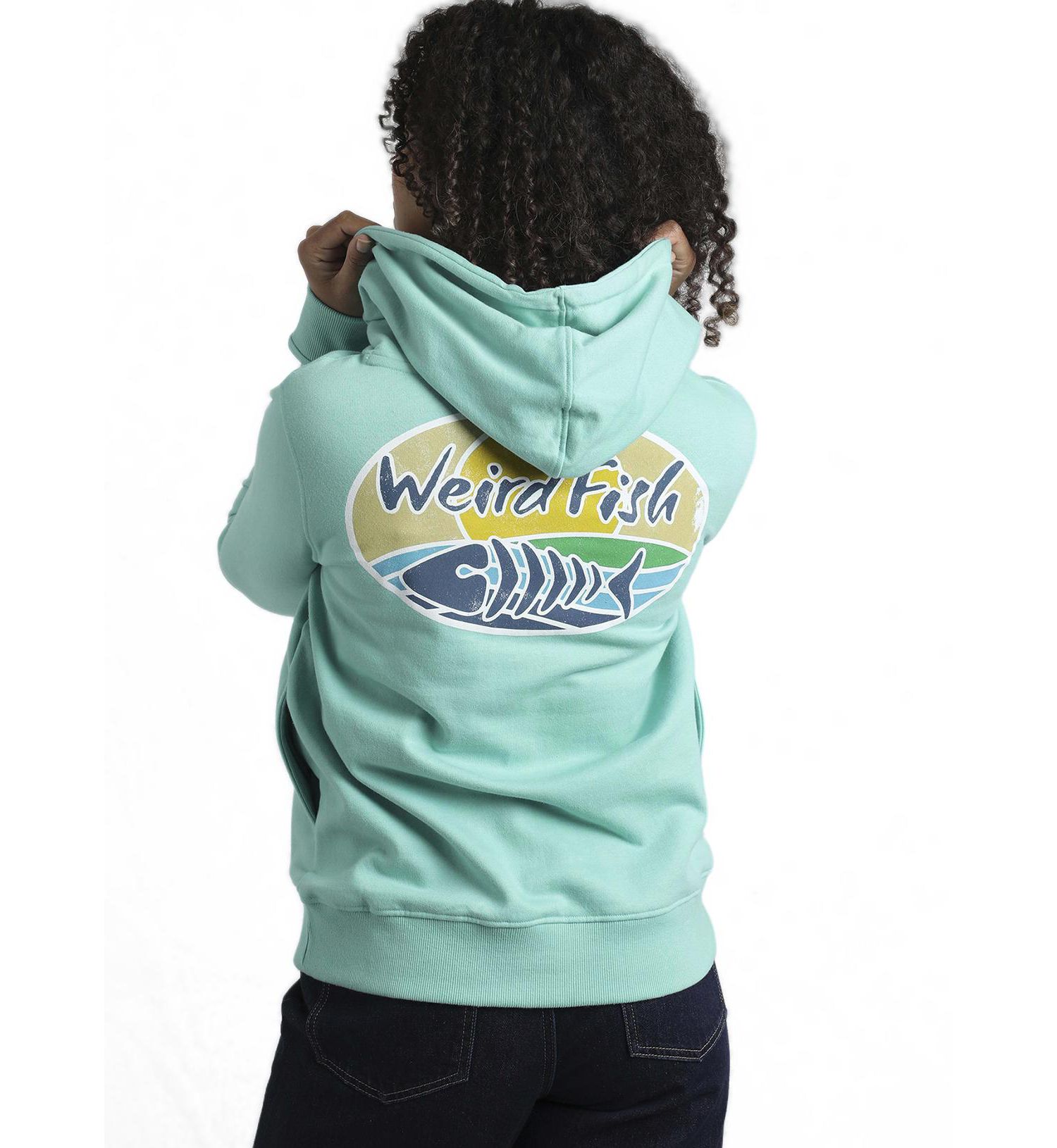 Women's Back Print Popover Hoodie
