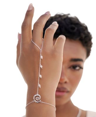 Aura Mother of Pearl Hand Chain