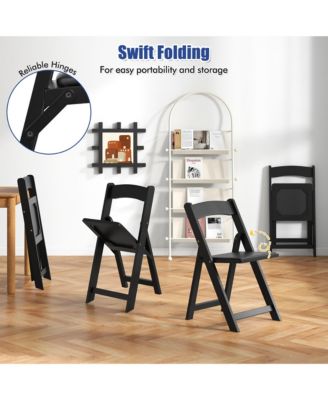 Set of 16 Dining Chairs w/ Rubber Wood Legs & Padded Seat for Home Office Events