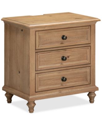 Willowmere 3 Drawer Nightstand, Created for Macy's.