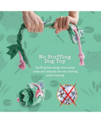 Toad of War Dog Rope Toy,Christmas gift,Durable Rope Toy for Tug of War,Interactive Squeaky Tug Toy for Small Medium Dogs