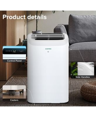 14,000 BTU Portable AC, Quiet 46dB, WiFi & App Control, 24H Timer, Fan & Dehumidifier, Easy Install for Bedroom, Office, Living Room